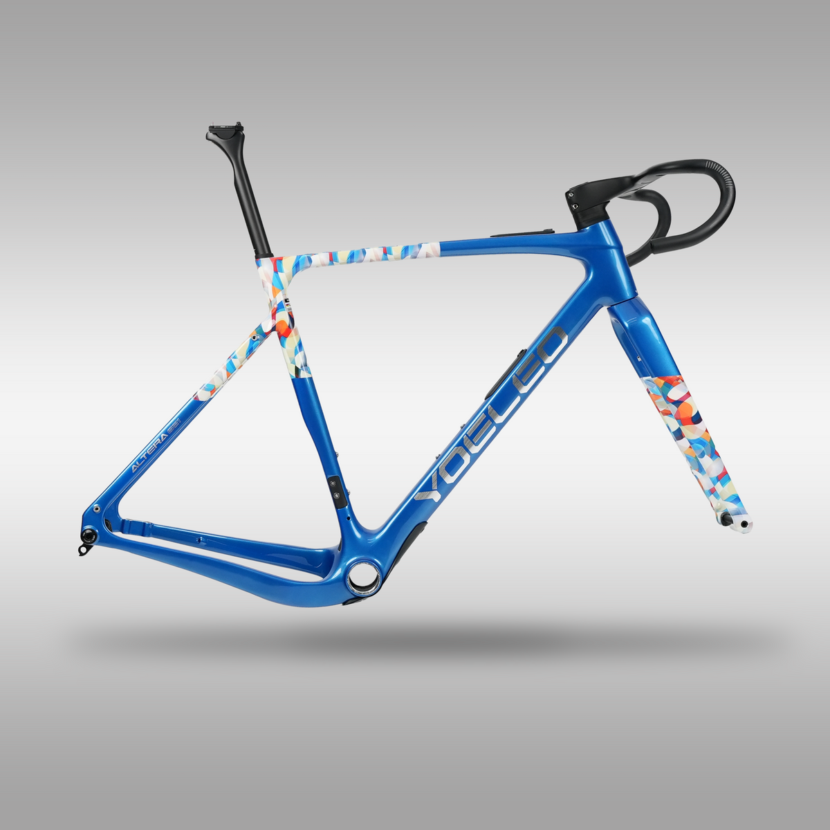 アルミフレーム、ヨーダ Altera G21 DB Gravel Bike Frameset Prism Blue – YoeleoEurope