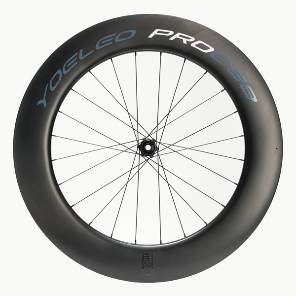 Disc Brake Carbon Clincher Wheelset - 88MM Deep Time Trial Wheels Disc Brake Carbon Clincher Wheelset - 88MM Deep Time Trial Wheels