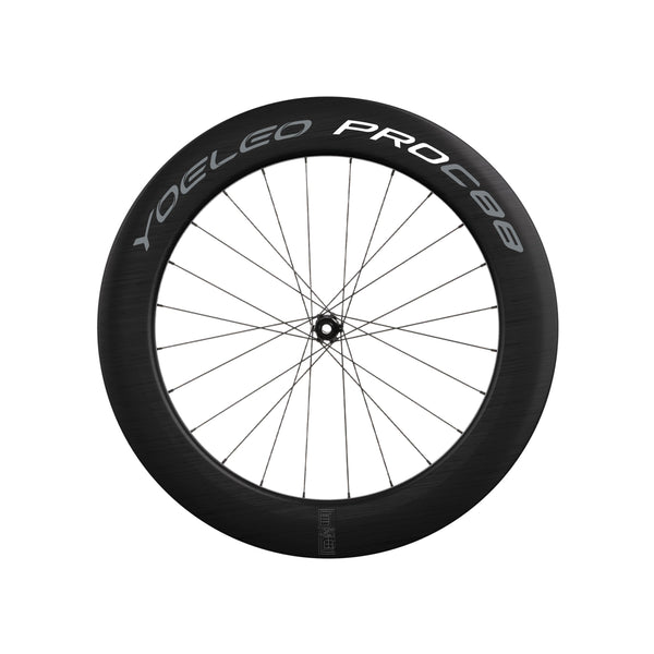 SAT C88 DB PRO Clincher/Tubeless Front Wheel - YOELEO