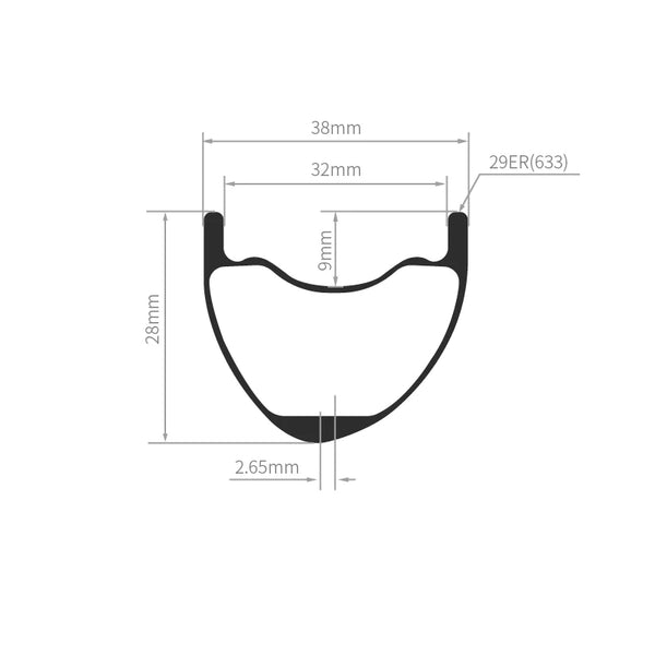 29er MT 7 ED PRO Hakenlos/Schlauchlos Ready