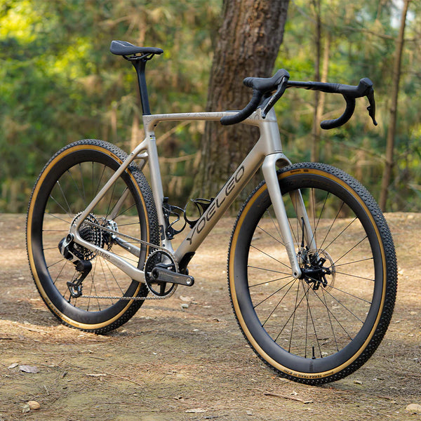 Altera G21 DB Gravel Bike Frameset Champagne