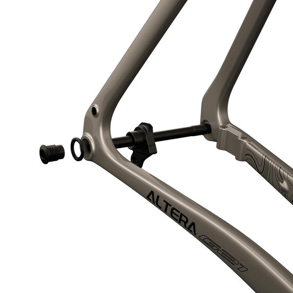 Altera G21 DB Gravel Bike Frameset Champagne