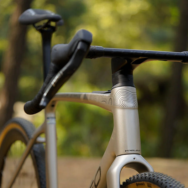 Altera G21 DB Gravel Bike Frameset Champagne