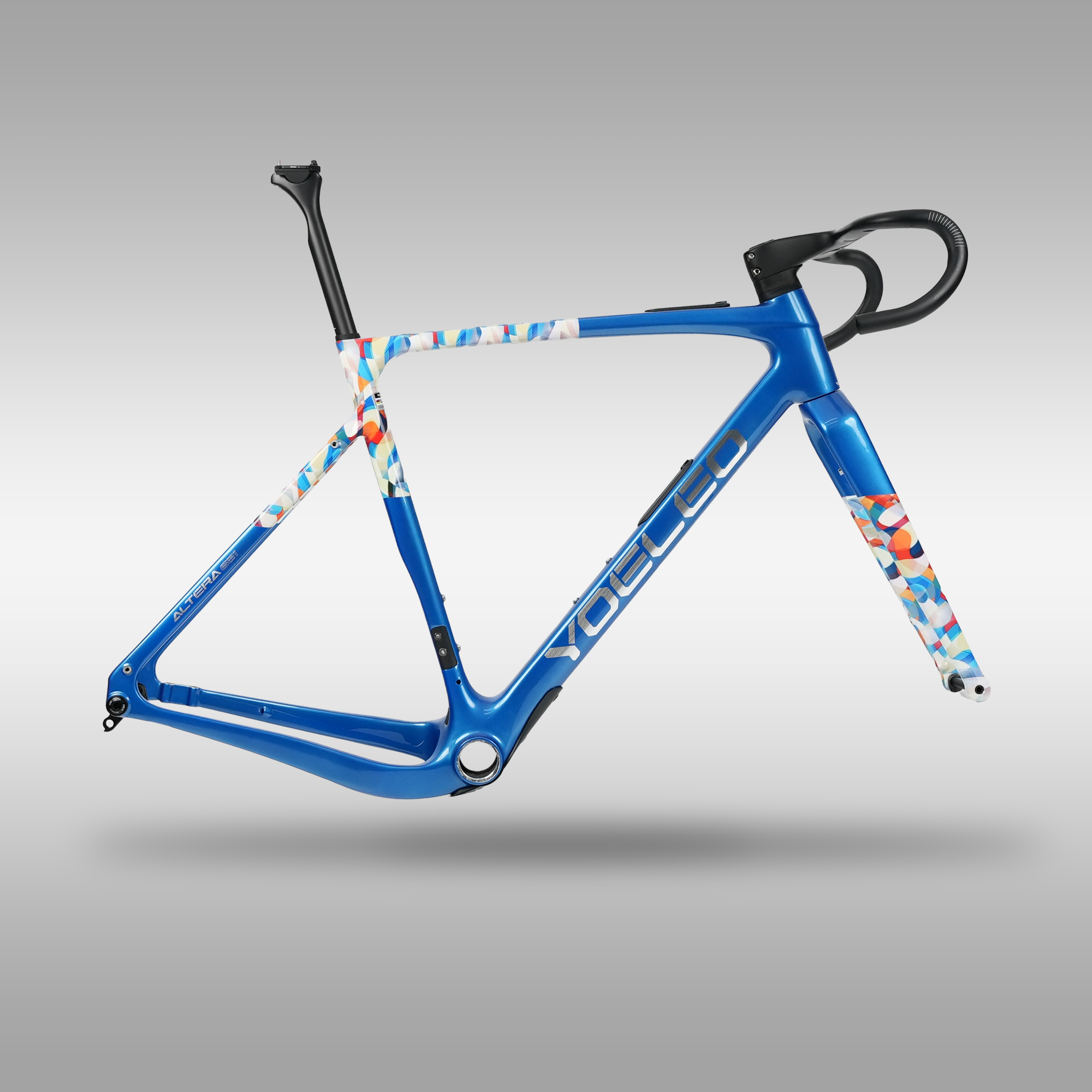 Altera G21 DB Gravel Bike Frameset Prism Blue – YoeleoEurope
